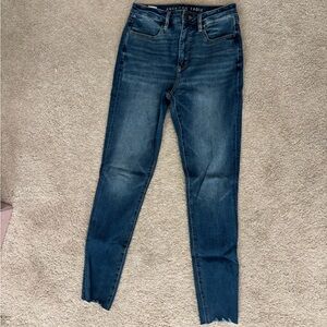 American Eagle Outfitters Blue high rise jegging